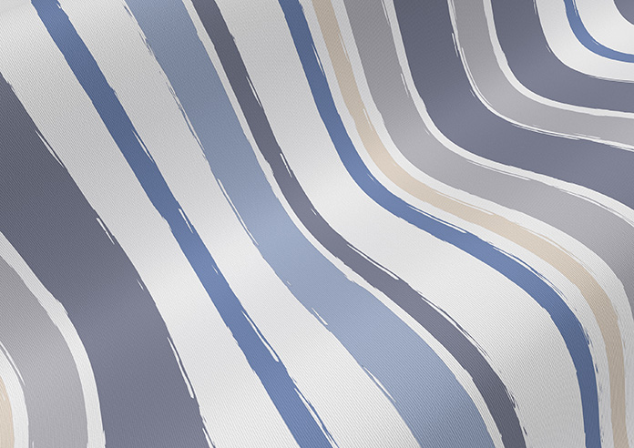 Coastal Stripe, Filey - Twist&Fit Roller Blind - Image 4